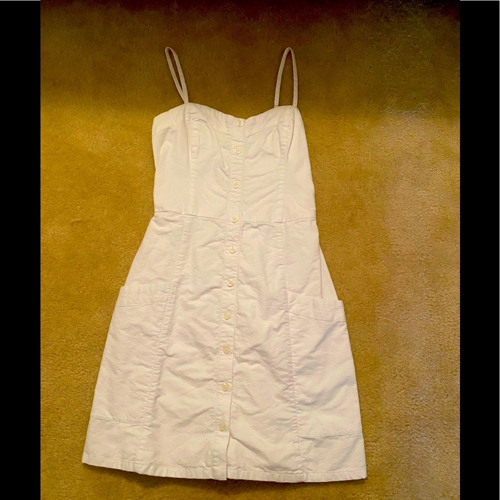 Abercrombie and Fitch Sundress-White (Size Small).